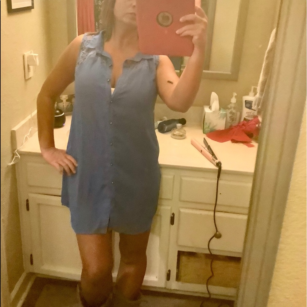NEW LISTING‼️TEA N ROSE Tank Dress - Picture 5 of 10